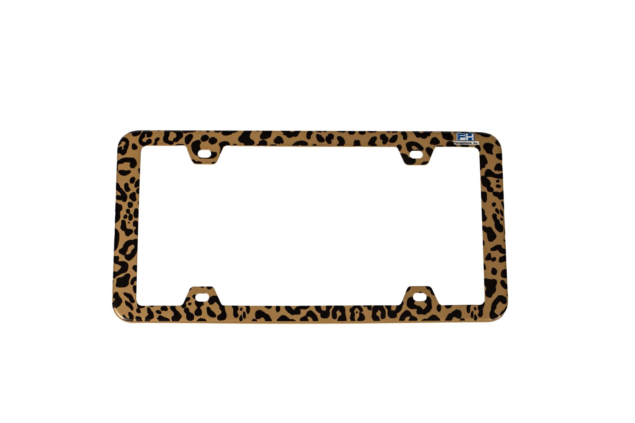 Leopard license plate frame discount