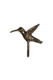 CAST IRON HOOK - HUMMINGBIRD
